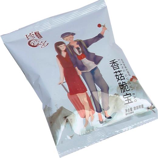 珍爱多 即食香菇脆 3袋装 60g*3 商品图3