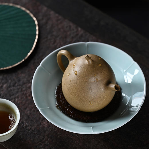 梵匠 『小金瓜』 黄金段泥 宜兴原矿紫砂壶茶具 收藏茶文化茶器 180cc 商品图2