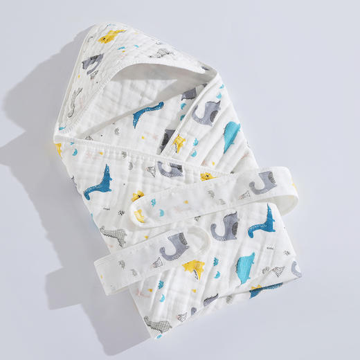 【限时特惠】爆款全棉纱布包被新生儿抱被初生宝宝防惊跳包巾春夏季薄款抱被 商品图11