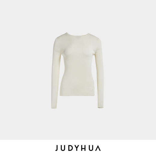 JUDYHUA 背拼接绳设计针织上衣 商品图6