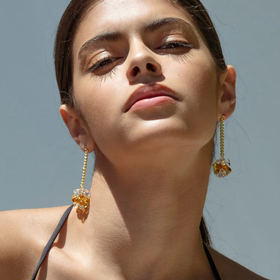 订购6周到｜Annele-Honey-蜂蜜 耳环［芬兰设计师］