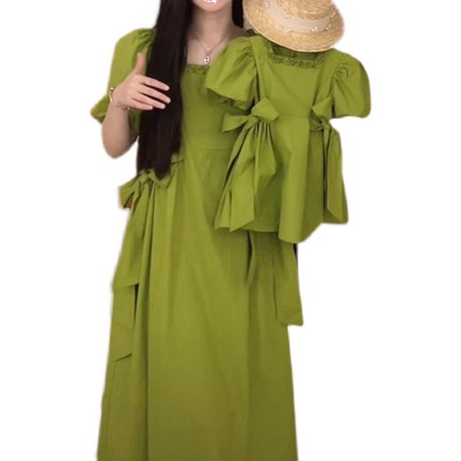 裁缝学苑QZ36 亲子新款连衣裙纸样女装夏季裙子泡泡袖打版裁剪图 商品图4