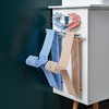 【春艺】多功能塑料衣架收纳架免打孔阳台壁挂衣架衣夹挂钩挂架衣架置物架-M仓 商品缩略图3