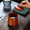 梵匠 『秀竹』名家纯手工 功夫茶泡茶杯男女通用办公大容量盖杯 宜兴原矿朱泥紫砂杯 380cc 商品缩略图6