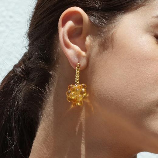 订购6周到｜Annele-Marmalade-橘子酱 耳环［芬兰设计师］ 商品图5