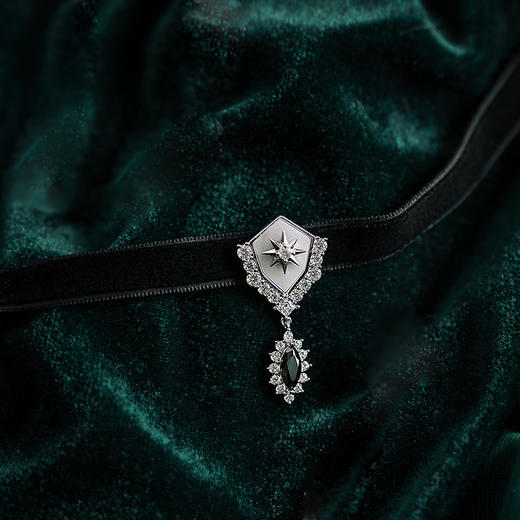 【歌手刘忻/徐若侨同款】Victoria维多利亚中期 | 银河守护项链 商品图4