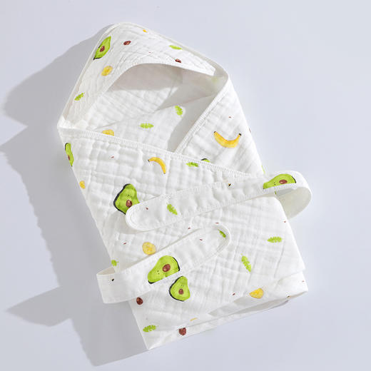 【限时特惠】爆款全棉纱布包被新生儿抱被初生宝宝防惊跳包巾春夏季薄款抱被 商品图7