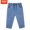 商场同款棉果果秋季新款男女童休闲百搭经典弹力牛仔长裤M312200222527 商品缩略图0