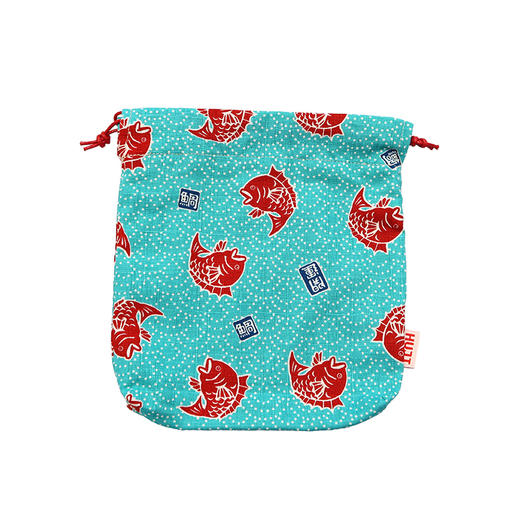 HUJI祤集Tidy收纳袋插画锦鲤锦鲤 商品图1