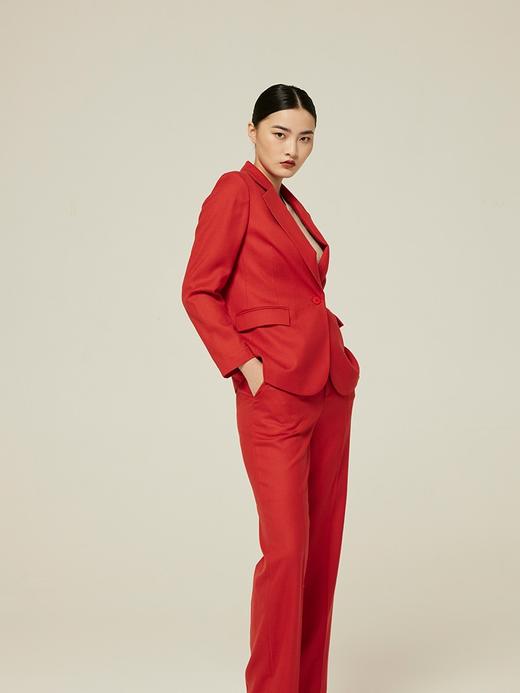 精纺羊绒女式西装 SJF94W642W 商品图4