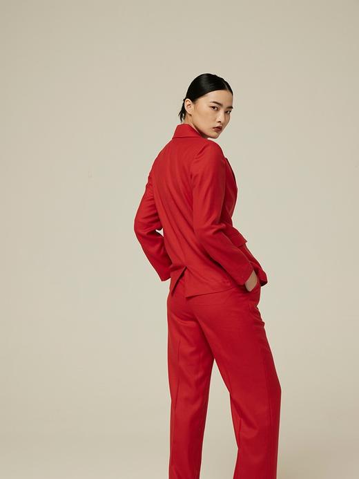 精纺羊绒女式西装 SJF94W642W 商品图2