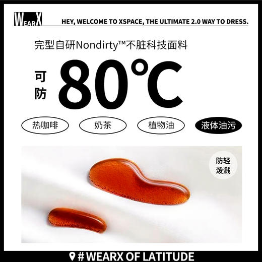 ²断码清仓【完型情侣款80度不脏T恤】4种颜色 HM02-CRMM-WXKJ 商品图5