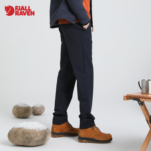 北极狐秋冬新款长裤子男士弹力经典防泼水简约户外02221125 商品图1