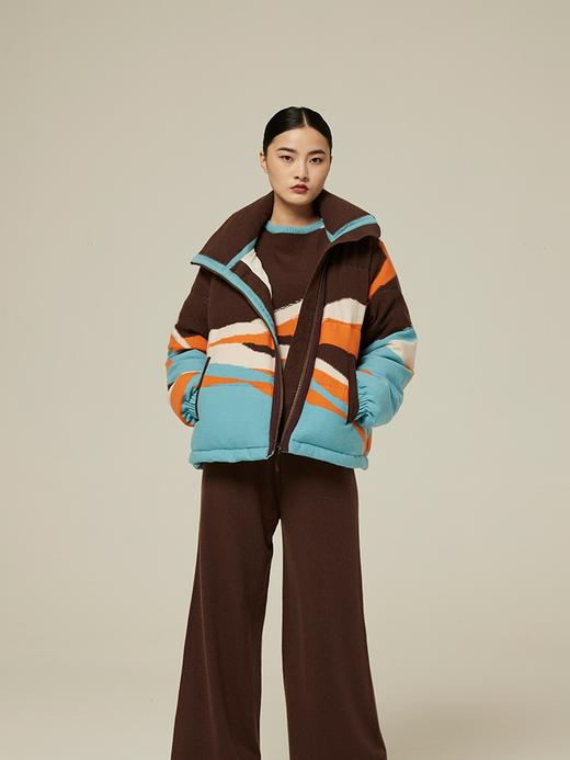 针织羊绒羽绒外套  SJF94W232K 商品图3