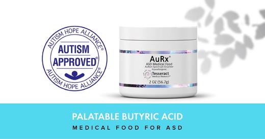 【加州直邮4周介意勿拍-美国医师推荐-儿童丁酸盐粉剂】AuRx®️ 56.7g  口味适宜无刺激味道 肠道免疫水平  自闭症儿童指定肠道支持 商品图4