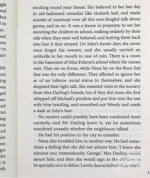 【中商原版】小飞侠彼得潘 毛边书 英文原版 Peter Pan Puffin Chalk J M Barrie 詹姆斯巴里 儿童文学百年经典童话故事 商品图8