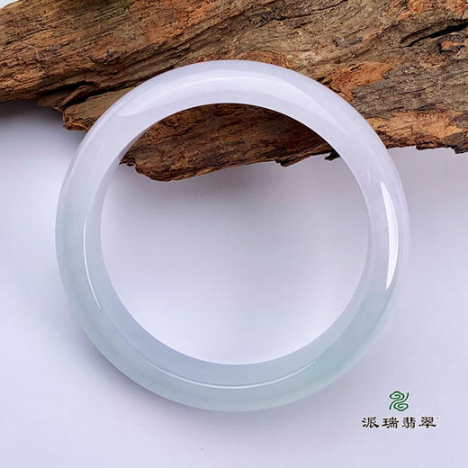 派瑞翡翠 翡翠手镯 糯种 紫色 商品图1