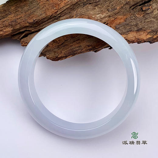 派瑞翡翠 翡翠手镯 糯种 紫色 商品图1