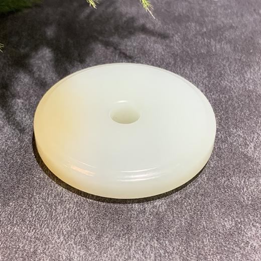 【御珠宫坊】糖羊脂白玉平安扣 商品图5