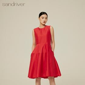 桑蚕丝棉无袖女裙 SJF94W159W