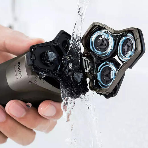 飞利浦（PHILIPS）剃须刀电动刮胡刀 干湿双剃三刀头男士剃胡刀胡须刀送男友礼物 S5536/09 商品图7