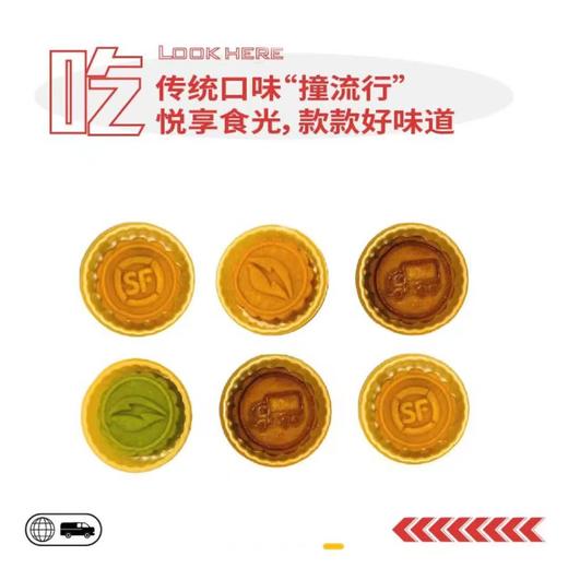 顺丰SF2022新款中秋探宝趣玩扭蛋机月饼蛋黄莲蓉礼盒员工福利包邮 商品图1