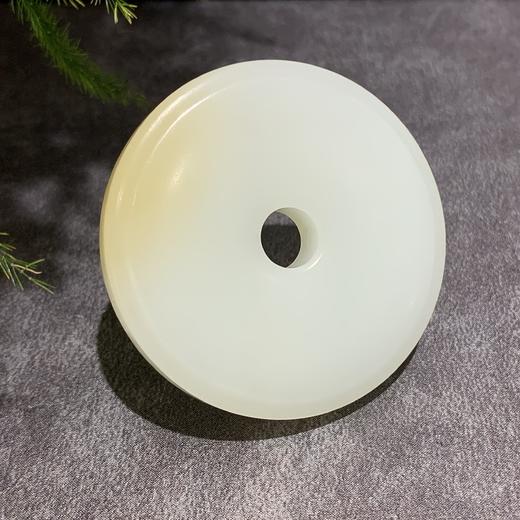 【御珠宫坊】糖羊脂白玉平安扣 商品图4