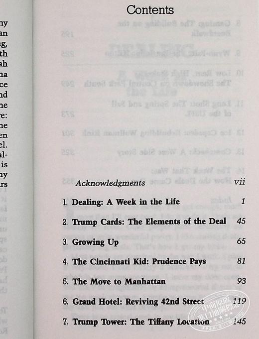 交易的艺术 英文原版 川普 唐纳德 te朗普 做生意 经济管理畅销书 美国总统人物传记 Trump The Art of the Deal 传记 自传 商品图5