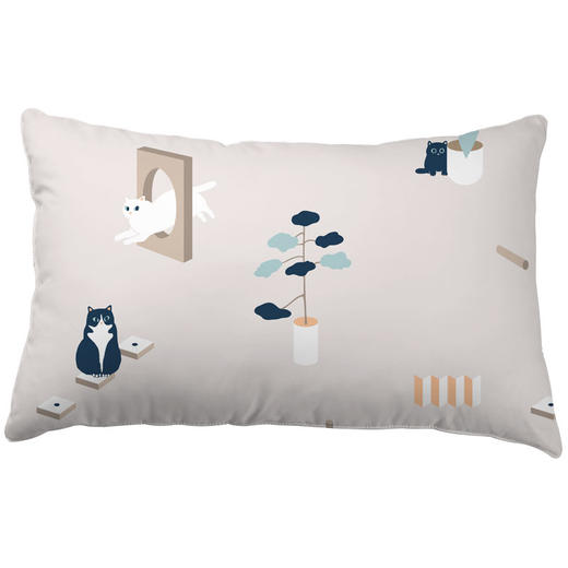 【幸运土猫】迷踪喵如茉全棉纯棉猫三四件套件柔软被套原创设计 商品图7