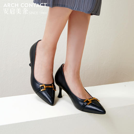 ARCHCONTACT安启美奈舒适简约轻便新款秋季单鞋 商品图2