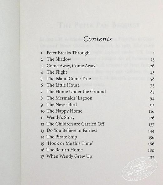 【中商原版】小飞侠彼得潘 毛边书 英文原版 Peter Pan Puffin Chalk J M Barrie 詹姆斯巴里 儿童文学百年经典童话故事 商品图5