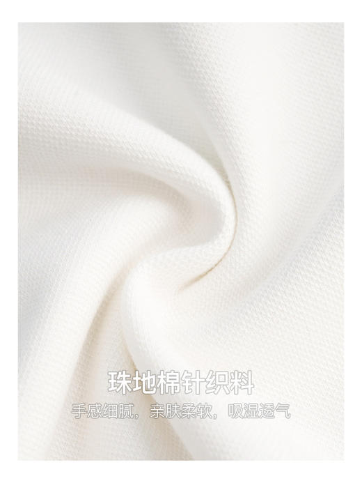 OLrain欧芮儿法式白色卫衣女早秋2022新款通勤宽松撞色海军领上衣 商品图2