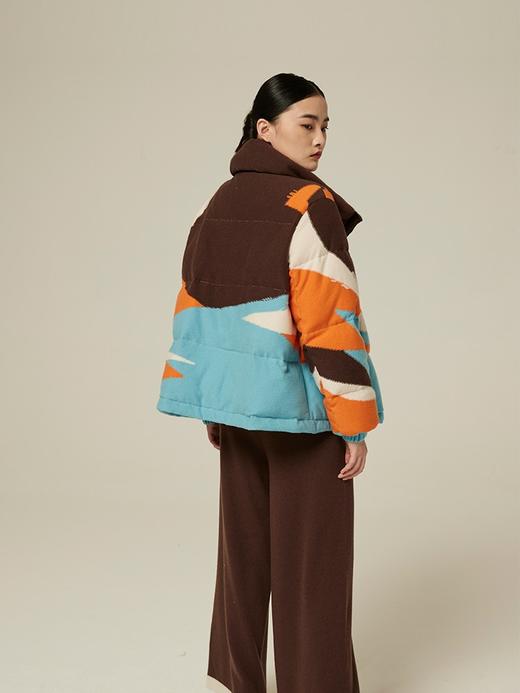 针织羊绒羽绒外套  SJF94W232K 商品图1