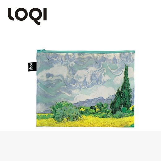 LOQI梵高名画收纳套袋大中小分类整理洗漱袋旅行分装拉链化妆包 商品图3