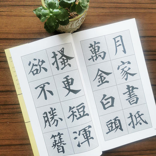 颜体集字古诗 颜真卿多宝塔碑 商品图3