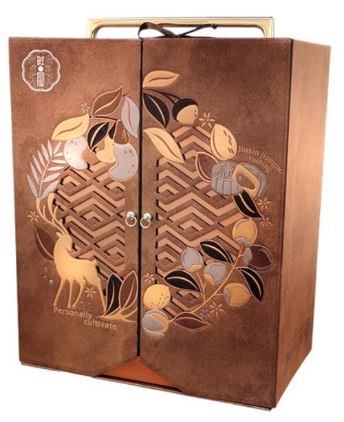 【2022中秋献礼】鲜品屋-1.55kg鲜品尊月月饼礼盒undefined 商品图0