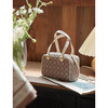simpleretro波士顿包迷你小包包女秋斜挎包法式印花手提包 商品缩略图3