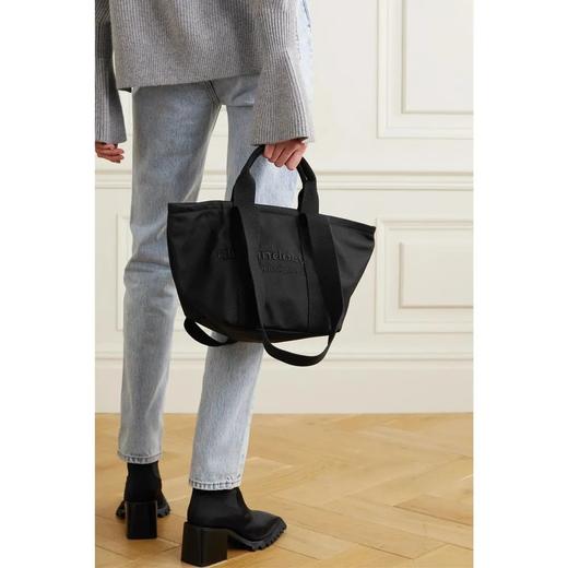 山大王 徽标刺绣手提包购物袋单肩包 中号/大号Z-7136 商品图5