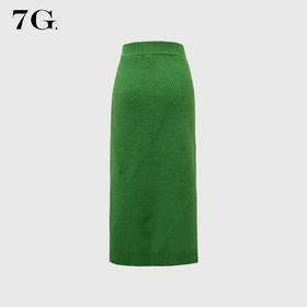 QG22150#美丽诺羊毛针织半身裙（07691#）