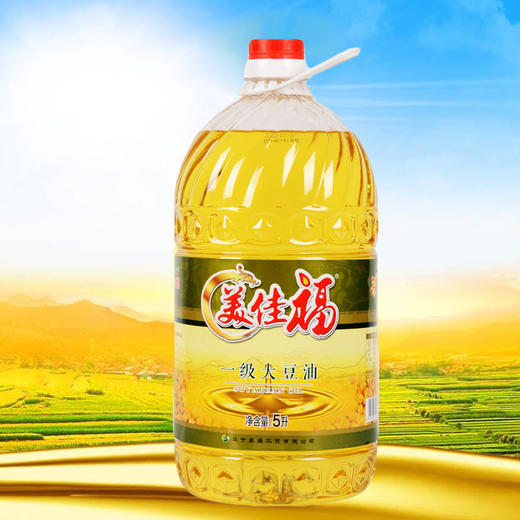 【大豆油5L/桶】浓香浸出一级油、精选巴西转基因大豆 商品图2