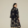 羊绒桑蚕丝提花面料大衣 SJF94W372K 商品缩略图3