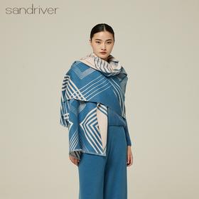 定位提花羊绒披肩 SJF94P634W