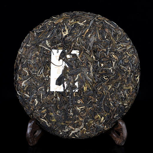 【第2件半价 顺丰包邮】中吉号 中吉青饼 布朗山 普洱生茶 357g/饼（天猫同款） 商品图2