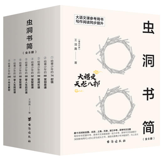 虫洞书简系列（全9册）8岁+ 9大板块500多篇作文范本1000个写作题材 商品图1