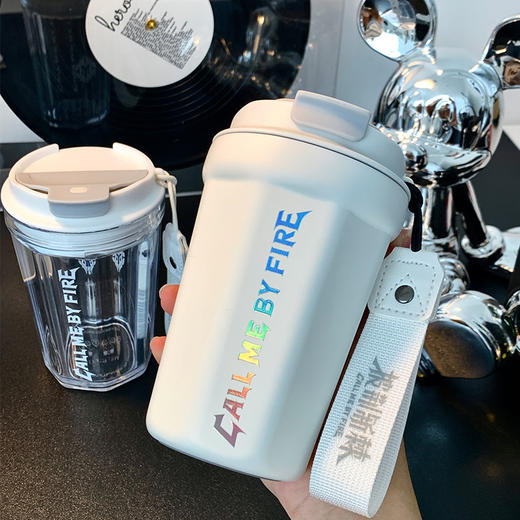 【已下架】披荆斩棘的哥哥联名款 GERM菱形咖啡杯 保温水杯390ML[福利品] 商品图7