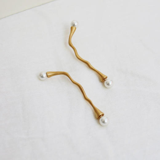 北京仓｜Joidart-Eclat-Murano玻璃珍珠 长耳环［西班牙设计师］ 商品图2