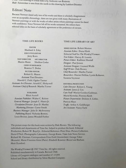 维米尔的世界（馆藏1968） 百余幅插图 精装大16开 商品图3