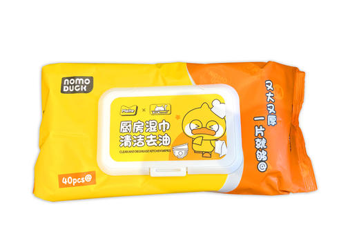 小黄鸭厨房湿纸巾 三包装 商品图0