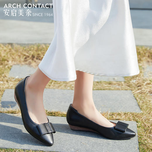 ARCHCONTACT安启美奈舒适简约轻便新款秋季单鞋 商品图9