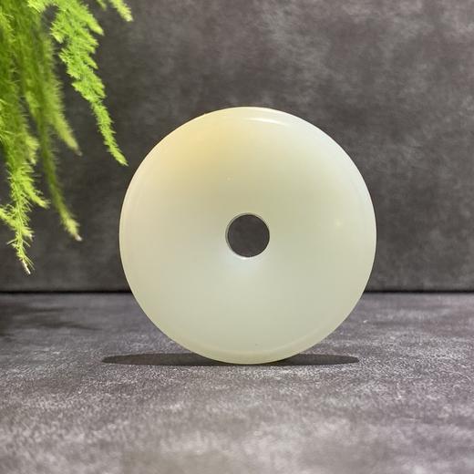 【御珠宫坊】糖羊脂白玉平安扣 商品图2